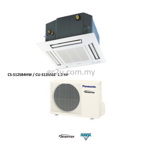 PANASONIC CS-S12SB4HW / CU-S12MBZ MINI CASSETTE INVERTER 1.5HP-2.5 HP