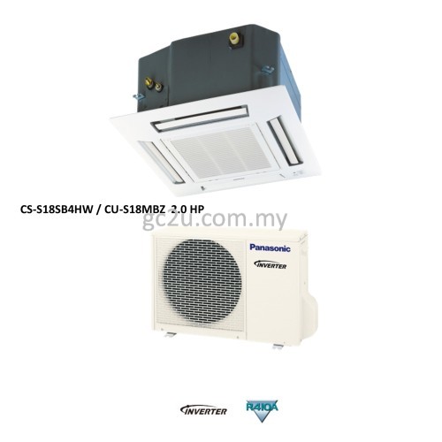 PANASONIC CS-S12SB4HW / CU-S12MBZ MINI CASSETTE INVERTER 1.5HP-2.5 HP