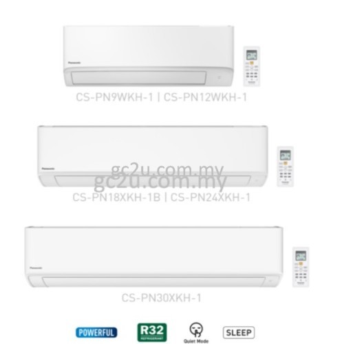 PANASONIC CS/CU-PN9WKH WALL NON-INVERTER STANDARD R32 1.0HP - 2.5HP (PN-W SERIES)