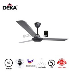 CEILING FAN DEKA DR9-3B-BK 60"