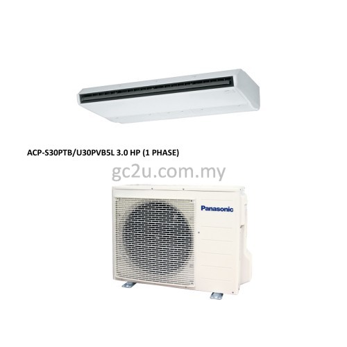 PANASONIC S18PTB/U18PVB5L CEILING EXPOSED 2.0 HP-6.0 HP NON-INVERTER FRESH (R-410A) 1 PHASE & 3 PHASE