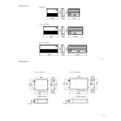 PANASONIC S18PTB/U18PVB5L CEILING EXPOSED 2.0 HP-6.0 HP NON-INVERTER FRESH (R-410A) 1 PHASE & 3 PHASE