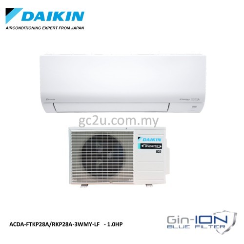 DAIKIN FTKP-A/RKP-A-3WMY-LF WALL WIFI INVERTER FTKP-LF R32 (iPlasma GIN-ION)