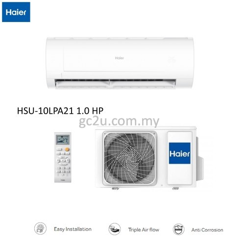 HAIER HSU-10LPA21 WALL NON-INVERTER R32 1.0HP-2.5 HP