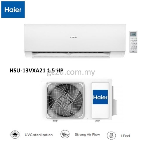 HAIER HSU-10VXA21 WALL INVERTER UV COOL R32 1.0HP & 1.5 HP