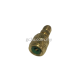 CONVERSION ADAPTOR R410A TO R22 - INNER THREAD 5/16" (R410A MALE) TO OUTER THREAD 1/4" (R22 FEMALE)