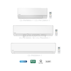 PANASONIC CS/CU-PN9WKH WALL NON-INVERTER STANDARD R32 1.0HP - 2.5HP (PN-W SERIES)