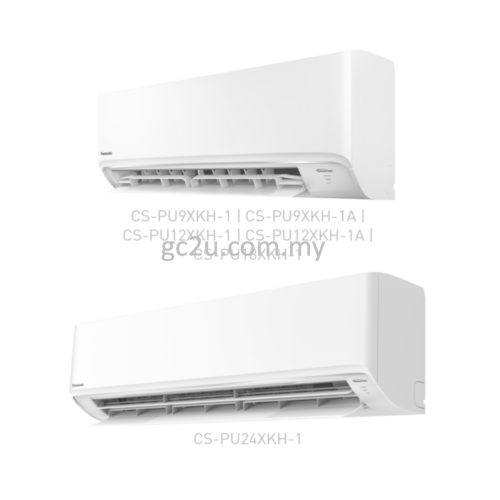 PANASONIC CS/CU-PU9XKH WALL INVERTER R32 (STANDARD) 1.0HP-2.5 HP (PU-X SERIES)