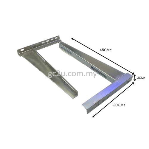 BRACKET 1.0HP (CROME/ZINC)