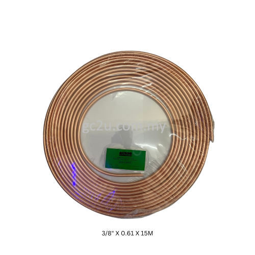 COPPER TUBE ACSON 3/8"