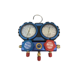 MANIFOLD GAUGE SET C/W METER 68MM SUNEYE 5FT (R32, R410, R22)