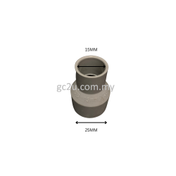 SOCKET REDUCER PVC 25MM X 15MM