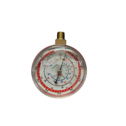 GAUGE HI SIDE 50022G (R-22,R-134,R-404,R-407)-RED