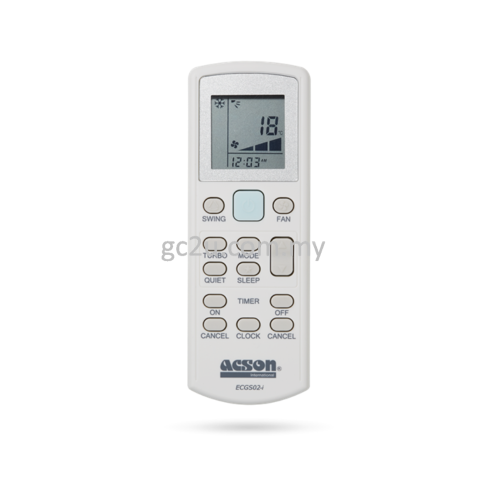 REMOTE CONTROL ACSON G15/GS02/GS02-1 R04084108555/R04089038812/8812A/2P666151-1